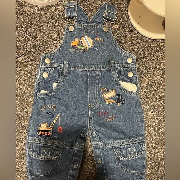 Carter's Other - Vintage Infant Denim Overalls